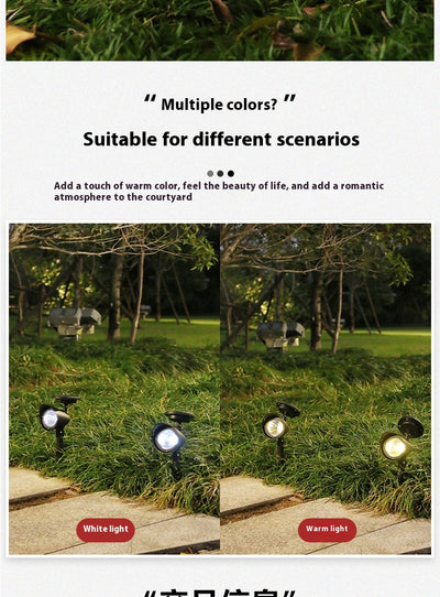 Focos Solares LED para Jardín - Iluminación Exterior Decorativa Impermeable - Image 13