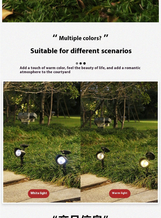 Focos Solares LED para Jardín - Iluminación Exterior Decorativa Impermeable - Image 13