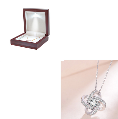 Collar de Plata 925 Corazón Infinito con Zirconias para Mujer - Image 27
