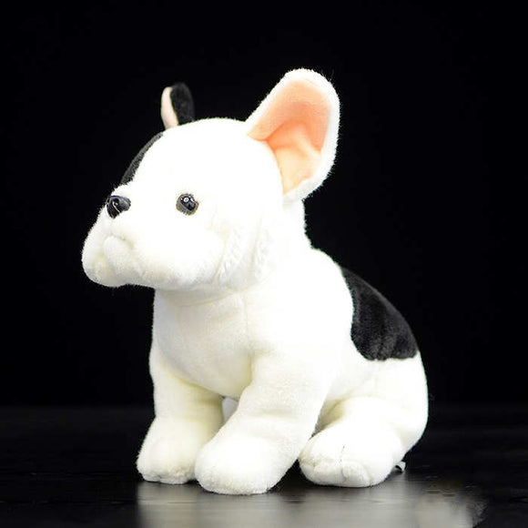 Peluche Perro Bulldog Francés Adorable Posición Sentada