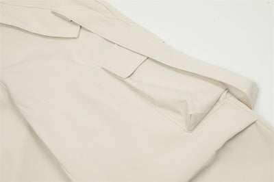 Overol Hombre Diseño de Bolsillos con Cinta y Pliegues - Image 12