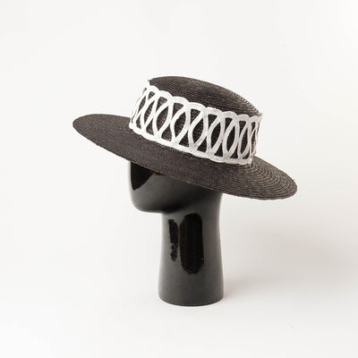 Sombrero de Paja con Diseño Reticulado - Protección Solar para Exteriores - Image 10
