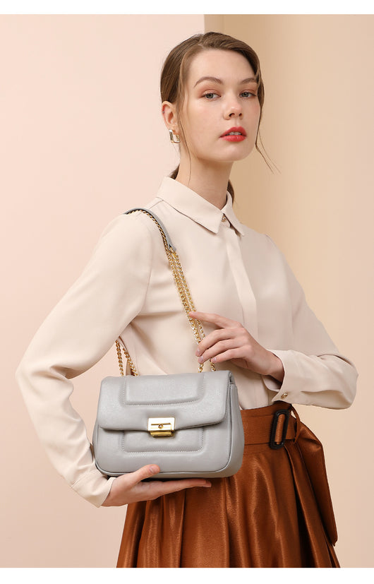 Bolso Bandolera de Cuero para Mujer - Diseño Moderno y Funcional - Image 9