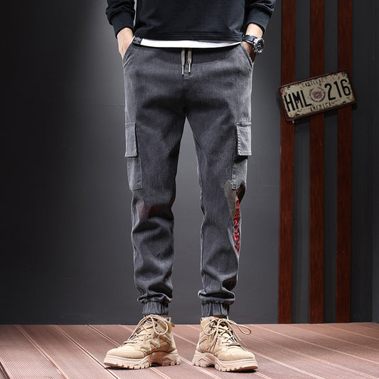 Leggings de Trabajo Juvenil Estilo Moderno para Hombre