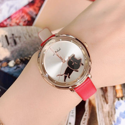 Reloj Elegante para Estudiantes - Diseño Moderno Gatito - Image 4