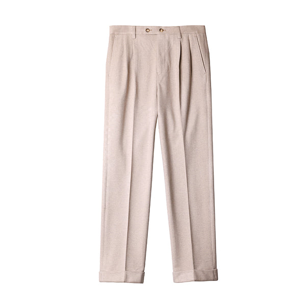 Pantalones de Traje Slim Fit para Hombre con Caída Relajada