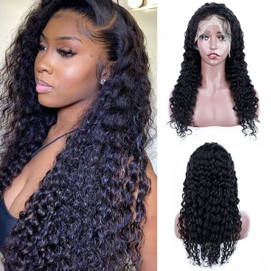 Peluca Frontal de Encaje 13x4 Cabello Humano Natural