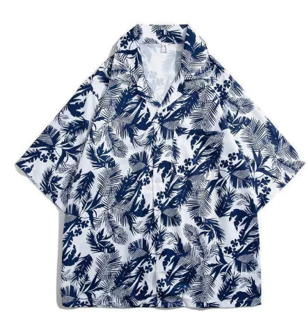 Camisa Hawaiana de Seda Helada para Hombre - Image 25