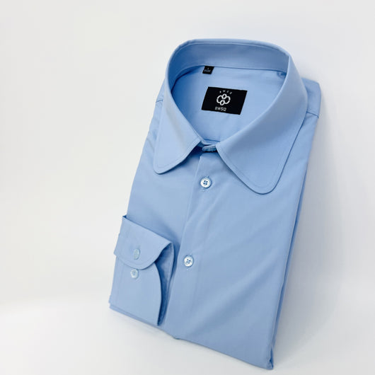 Camisa Casual de Manga Larga Cuello Redondo para Hombre - Image 2