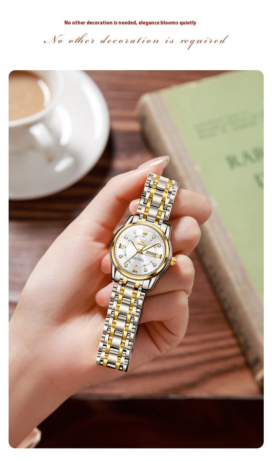 Reloj de Cuarzo para Mujer con Números Romanos Resistente al Agua - Image 17