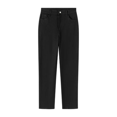 Pantalón Cigarette Retro Cintura Alta Crop Stretch Denim