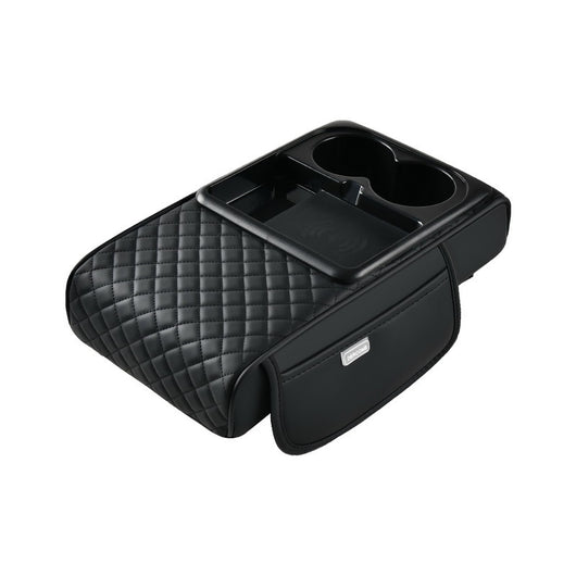 Caja Organizadora para Auto con Carga Inalámbrica Rápida y Soporte para Bebidas - Image 5