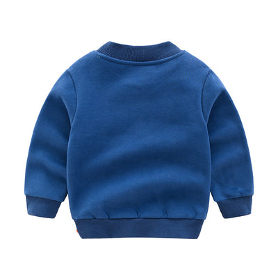 Sudadera Pullover para Niños Estilo Coreano con Cashmere - Image 9