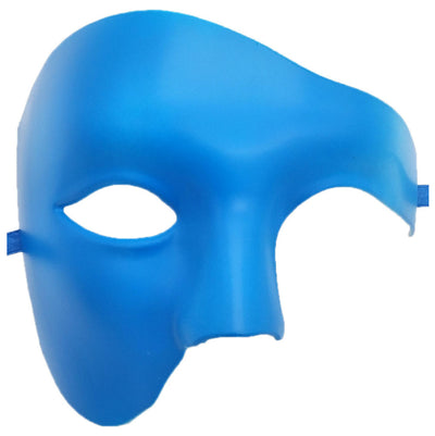 Antifaz Elegante Vintage de Medio Rostro con Un Solo Ojo