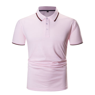 Camisa Casual de Solapa con Manga Corta Absorbente - Image 2