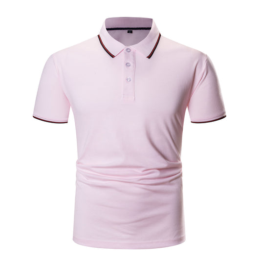 Camisa Casual de Solapa con Manga Corta Absorbente - Image 2