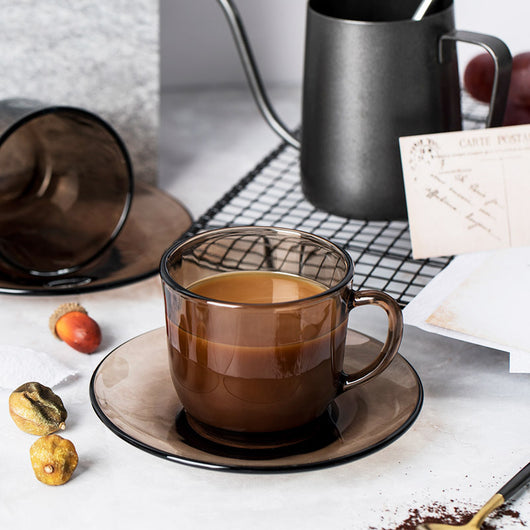 Taza de Café Cristal Templado Resistente al Calor - Diseño Europeo Moderno - Image 15