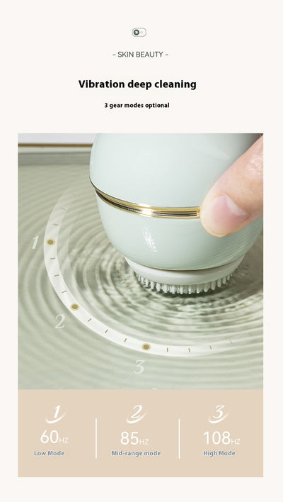 Limpiador Facial Eléctrico con Silicona - Instrumento de Belleza Ultrasónico - Image 8
