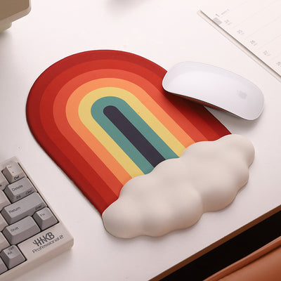 Reposamuñecas Gel Rainbow Antideslizante para Teclado y Mouse - Image 3