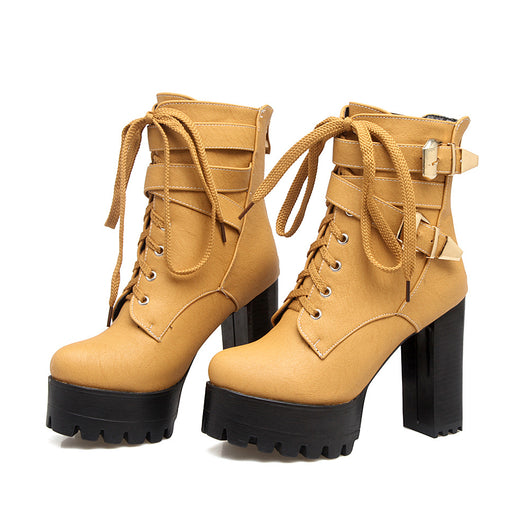 Botas Martin de Tacón Alto Elegantes - Image 13