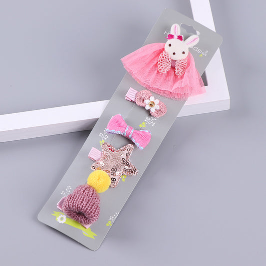 Clip Princesa Coreana para Niñas - Accesorio de Cabello Adorable