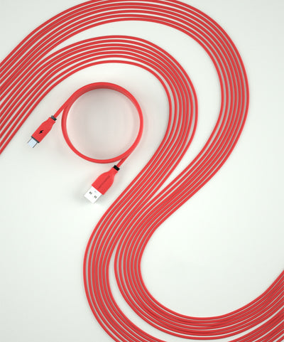 Cable de Carga y Datos de Goma Líquida Suave - Compatible con Apple (Lightning) y Android (Tipo C) - Image 9