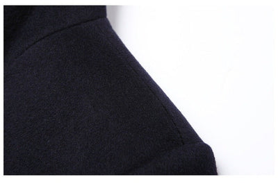 Abrigo de Lana para Hombre Otoño Invierno Talla Grande - Image 15