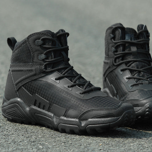 Botas Tácticas Ultraligeras Comando Desert para Hombre - Calzado de Combate y Senderismo