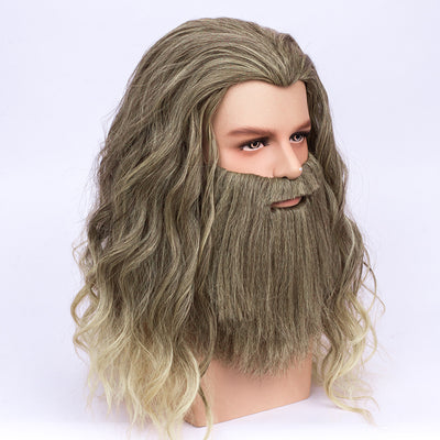 Peluca y Barba de Seda Mate Halloween - Calidad Premium - Image 2