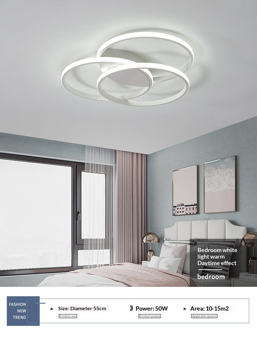 Lámpara de Techo LED Estilo Nórdico para Recámara Principal - Diseño Moderno e Inteligente - Image 15
