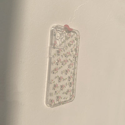 Funda para Teléfono Floral Delicada con Diseño de Amor - Image 4