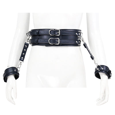 Cinturón de Cuero Fashion con Hebillas Ajustables Unisex - Image 9