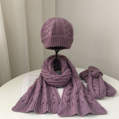 Gorros de Lana Cálidos para Padres e Hijos - Image 13