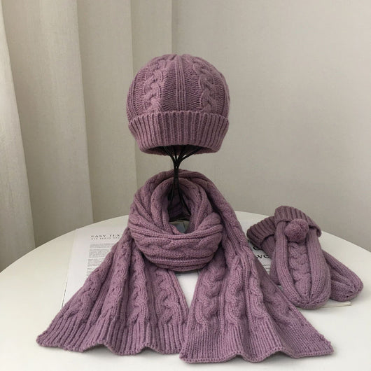 Gorros de Lana Cálidos para Padres e Hijos - Image 13