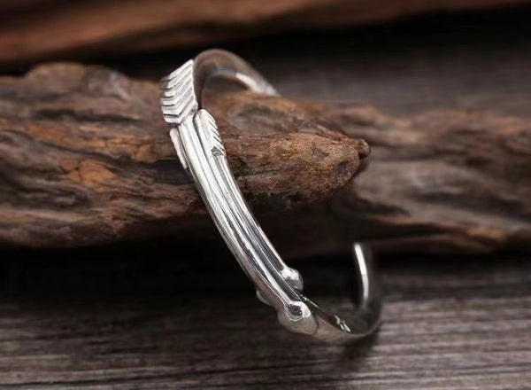 Pulsera de Plata para Hombre Estilo Hip Hop Retro Personalizado