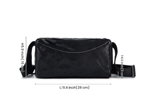 Bolso Satchel de Cuero Vintage con Gran Capacidad - Image 6