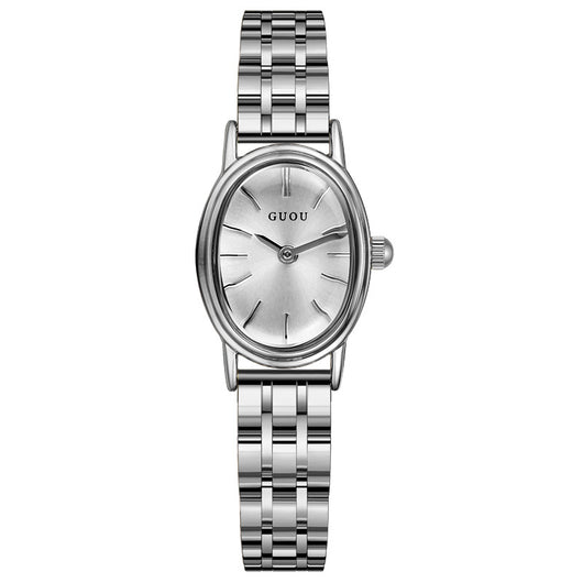 Reloj Femenino Casual Lujo Minimalista con Esfera Ovalada - Image 6