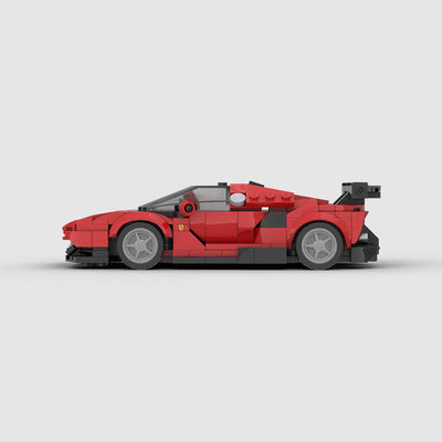Bloques de Construcción MOC Ferrari P80C Racing - Modelo Armable - Image 4