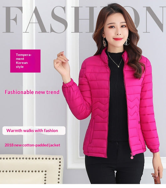 Abrigo Corto Slim Fit de Algodón Ligero para Mujer - Image 15