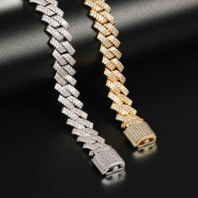 Pulsera Hip Hop Doble Fila 14mm - Estilo Urbano Premium - Image 17