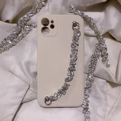 Funda para Celular con Cadena de Cristales Brillantes - Image 6