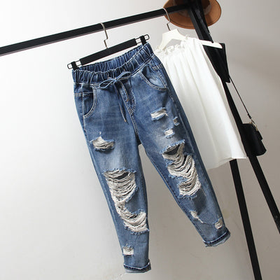 Jeans Oversized Rotos para Mujer - Image 15