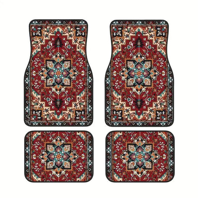 Juego de Tapetes para Auto Estilo Bohemio Retro - Image 5