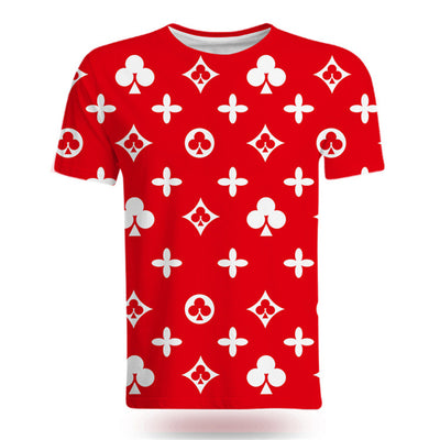 Camiseta Casual de Hombre con Impresión 3D Efecto Verano - Image 15