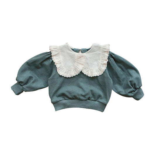 Suéter Infantil con Solapa Grande Estilo Dulce - Image 15
