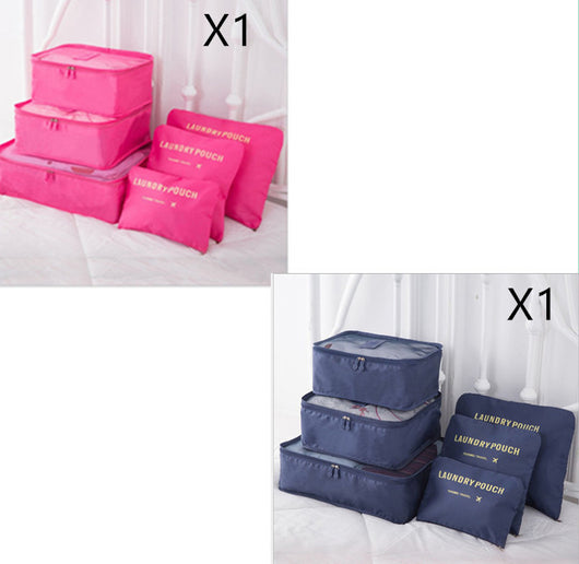Set de 6 Bolsas Organizadoras de Viaje para Ropa - Image 20