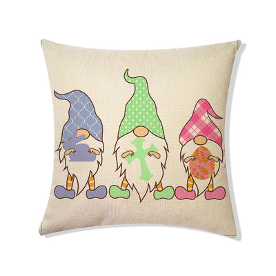 Funda de Almohada de Lino para Sofá Cama Easter - Image 30