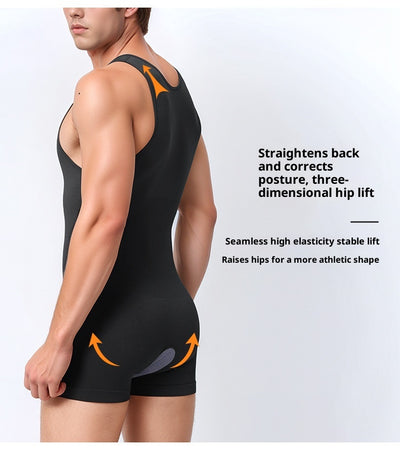 Bóxer Moldeador de Talle Alto para Hombre - Compresión Fitness Talla Grande - Image 10