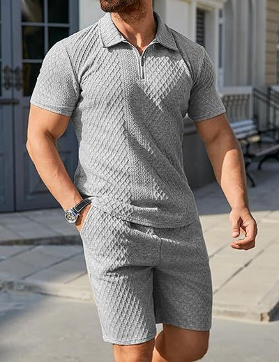 Conjunto Casual de Shorts para Hombre - Estilo Versátil Dos Piezas - Image 20