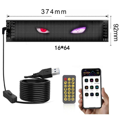 Pantalla Inteligente Bluetooth Flexible para Publicidad Automotriz - Image 5